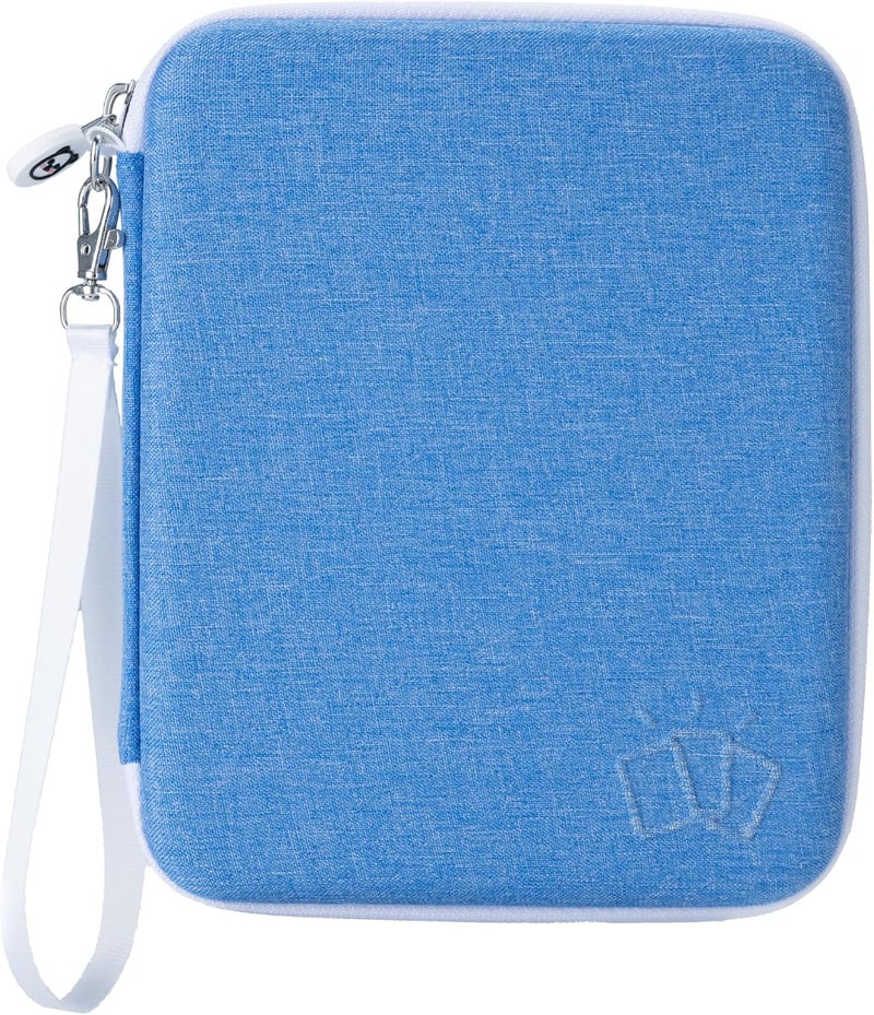 Fonwill Card Case for Yoto Cards,80-Pockets binder with Zipper,Portable Card Holder Book for Holding Mini Audiobook Cards,Suitable for Boys and Girls(Blue) - Image 1
